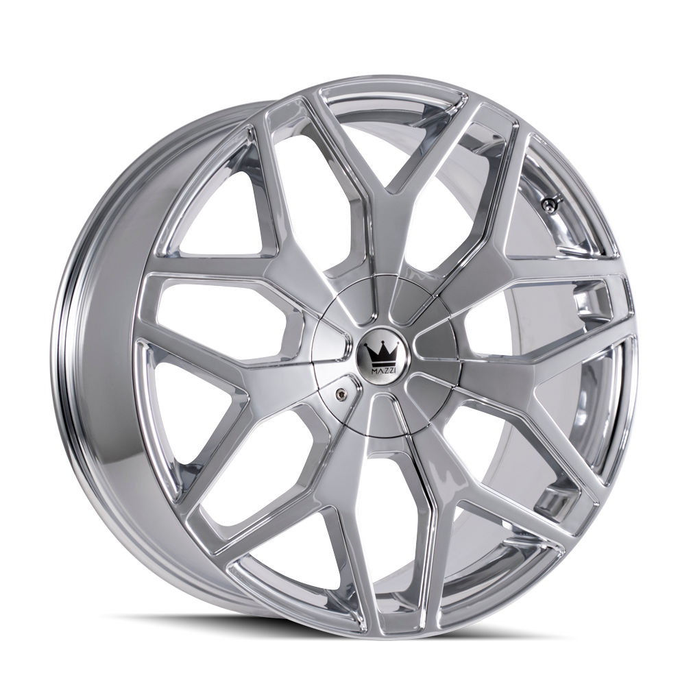 Mazzi 22"x9.5" Chrome Chrome Custom Wheel ARSWCW36722937C