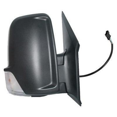 2010 mercedes sprinter 3500 passenger side power door mirror with heated glass arswmmb1321114