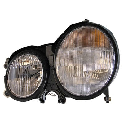 2001 mercedes e430 front driver side replacement halogen headlight assembly arswlmb2502105