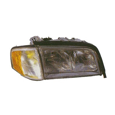 2000 mercedes c230 front driver side replacement halogen headlight assembly arswlmb2502106