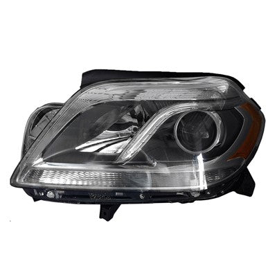 2014 mercedes gl63 amg front driver side replacement halogen headlight assembly arswlmb2502225c