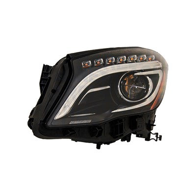 2016 mercedes gla250 front driver side replacement hid headlight assembly arswlmb2502234c