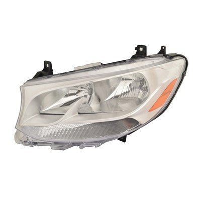 2019 mercedes sprinter 1500 front driver side replacement halogen headlight assembly arswlmb2502259
