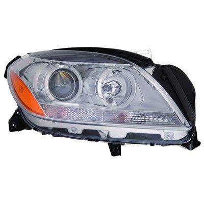 2015 mercedes ml63 amg front passenger side replacement halogen headlight assembly arswlmb2503192c