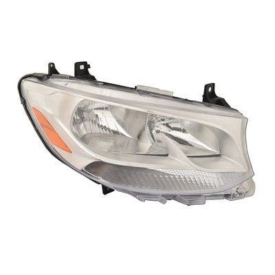 2019 mercedes sprinter 1500 front passenger side replacement halogen headlight assembly arswlmb2503259
