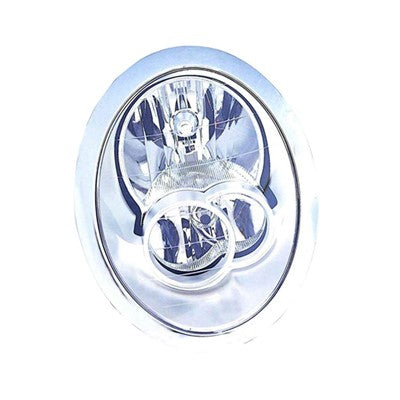 2007 mini cooper front driver side replacement halogen headlight assembly arswlmc2502102