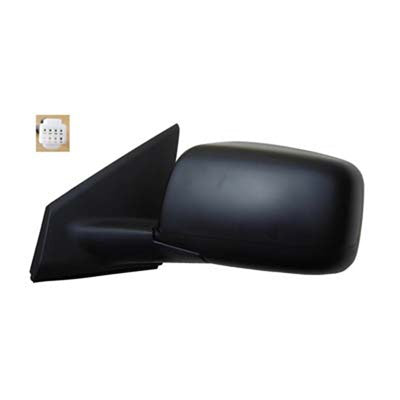2009 nissan rogue driver side power door mirror with heated glass arswmni1320236
