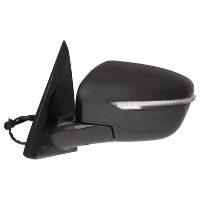 2017 nissan pathfinder driver side power door mirror without heated glass with turn signal arswmni1320277