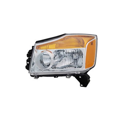 2014 nissan titan front driver side replacement headlight assembly arswlni2502168c