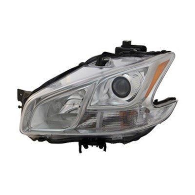 2010 nissan maxima front driver side replacement hid headlight assembly arswlni2502186c