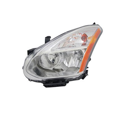 2011 nissan rogue front driver side replacement halogen headlight assembly arswlni2502202v
