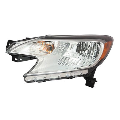 2014 nissan versa front driver side replacement halogen headlight assembly arswlni2502238c