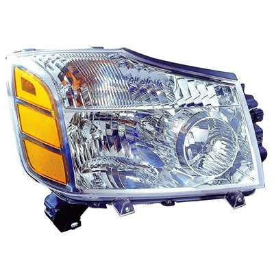 2007 nissan armada front passenger side replacement headlight assembly arswlni2503154c