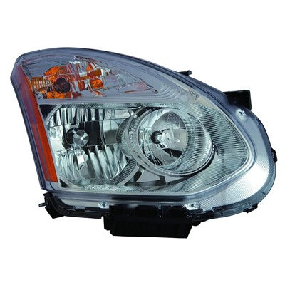 2013 nissan rogue front passenger side replacement halogen headlight assembly arswlni2503217c