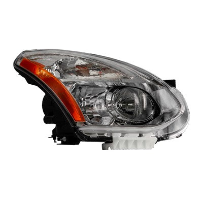 2013 nissan rogue front passenger side oem hid headlight lens and housing arswlni2519113oe