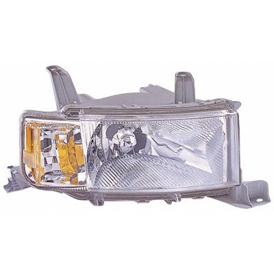 2005 scion xb front passenger side replacement headlight lens and housing arswlsc2519101c