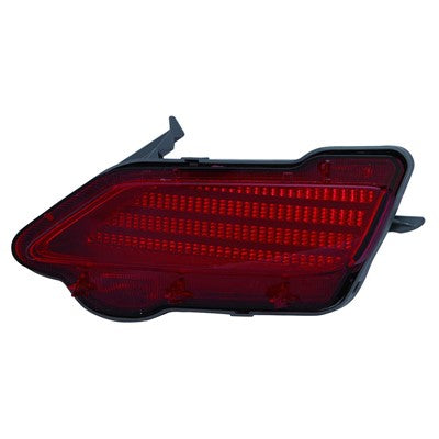 2014 toyota rav4 rear passenger side replacement bumper reflector arswlto1185107c