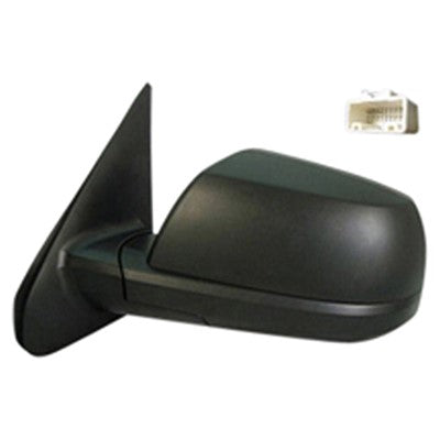 2009 toyota tundra driver side power door mirror without heated glass arswmto1320242