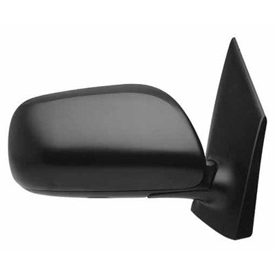 2009 toyota yaris passenger side manual door mirror arswmto1321232