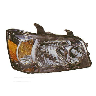 2006 toyota highlander front driver side replacement headlight lens and housing arswlto2502151v