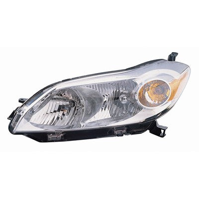 2009 toyota matrix front driver side replacement headlight assembly arswlto2502184c