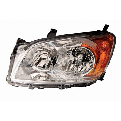 2009 toyota rav4 front driver side replacement headlight lens and housing arswlto2502190c