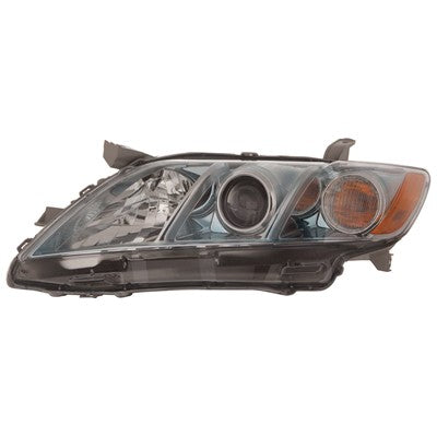2007 toyota camry front driver side replacement headlight assembly arswlto2502200c