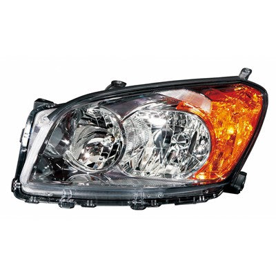 2009 toyota rav4 front driver side replacement headlight assembly arswlto2502206c