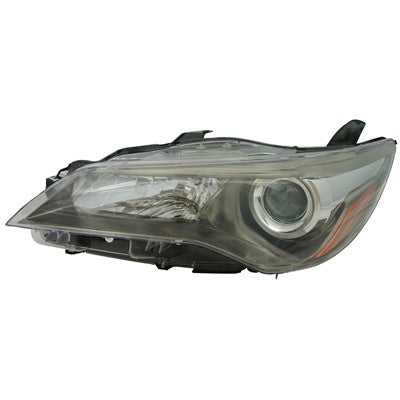 2017 toyota camry front driver side replacement halogen headlight assembly arswlto2502224c