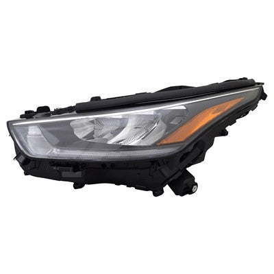 2020 toyota highlander front driver side replacement led headlight assembly arswlto2502293