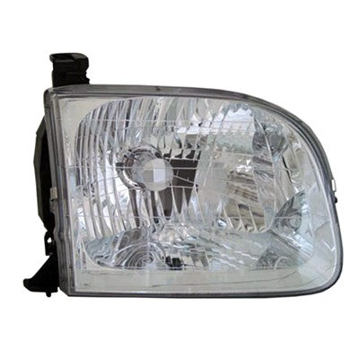 2003 toyota sequoia front passenger side replacement headlight assembly arswlto2503144