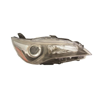2015 toyota camry front passenger side replacement halogen headlight assembly arswlto2503224v