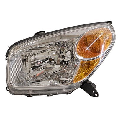 2005 toyota rav4 front driver side replacement headlight lens and housing arswlto2518103v