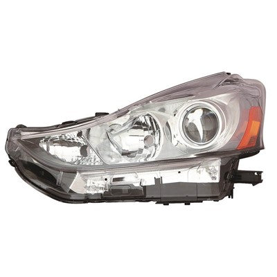 2015 toyota prius v front driver side replacement halogen headlight lens and housing arswlto2518152c