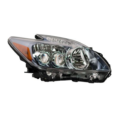 2010 toyota prius front passenger side oem led headlight assembly arswlto2519140oe