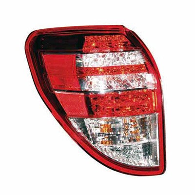 2009 toyota rav4 rear driver side replacement tail light assembly lens and housing arswlto2800181c