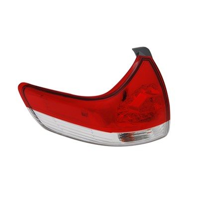 2012 toyota sienna rear driver side replacement tail light assembly arswlto2804107v