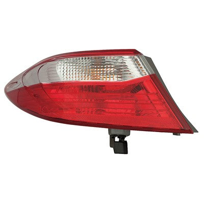 2017 toyota camry rear driver side replacement tail light assembly arswlto2804121c