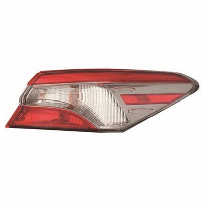 2019 toyota camry rear passenger side replacement led tail light assembly arswlto2805135c
