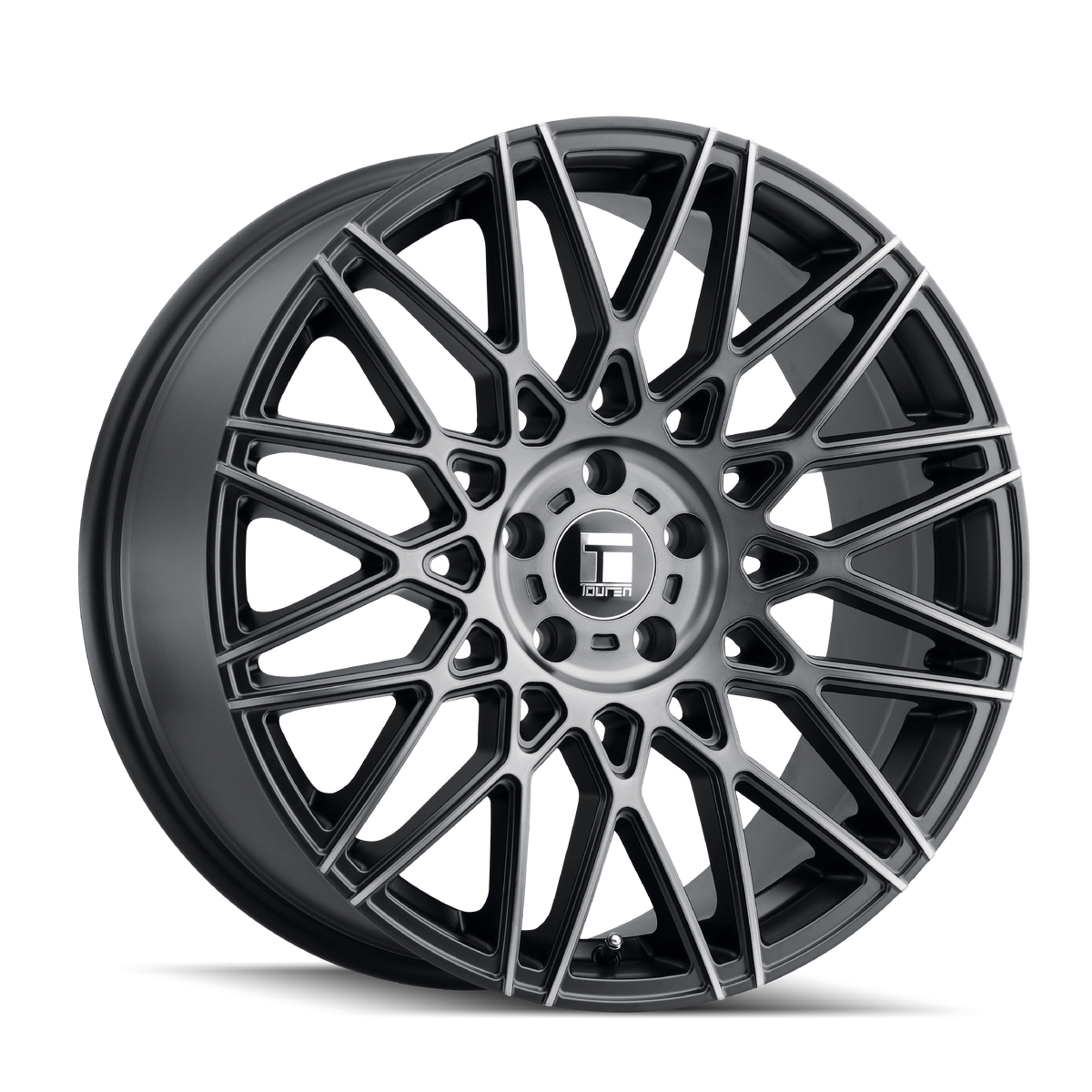 Touren 20"x9" Non-Chrome Brushed Matte Black w/Dark Tint Custom Wheel ARSWCW32782912TM35