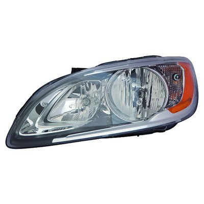 2015 volvo v60 front driver side replacement halogen headlight assembly arswlvo2502141