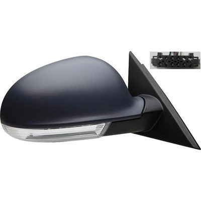 2003 volkswagen passat passenger side power door mirror with heated glass without mirror memory with turn signal arswmvw1321138