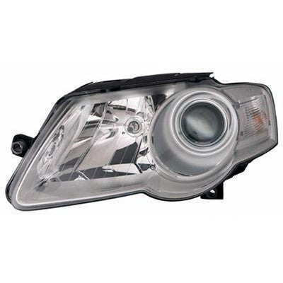 2009 volkswagen passat front driver side replacement halogen headlight assembly arswlvw2502134
