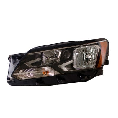 2016 volkswagen passat front driver side replacement halogen headlight assembly arswlvw2502164c