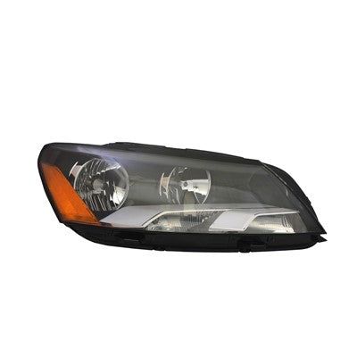 2015 volkswagen passat front passenger side replacement headlight assembly arswlvw2503148