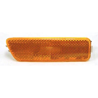 1999 volkswagen golf front passenger side replacement side marker light lens and housing arswlvw2551104v