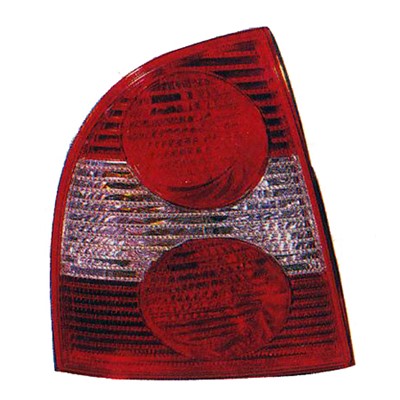 2003 volkswagen passat rear driver side replacement tail light lens and housing arswlvw2800119