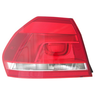 2013 volkswagen passat rear driver side replacement tail light assembly arswlvw2804108v