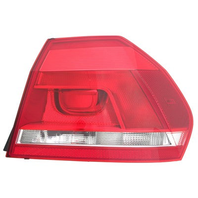 2012 volkswagen passat rear passenger side replacement tail light assembly arswlvw2805108v