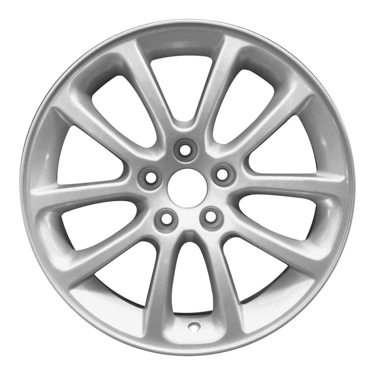 OEM 22" Ford Flex Edge Polished Black Rim – 2007-2013 – Remanufactured BT4Z1007E